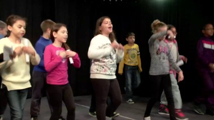 Camion des mots - Classe de CM2 de l'école Paul-Fort d'Aubergenville (78) 7 octobre 2014 à 9h