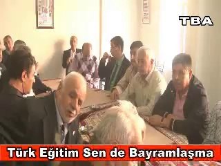 TÜRK EĞİTİM SEN BAYRAMLAŞMA