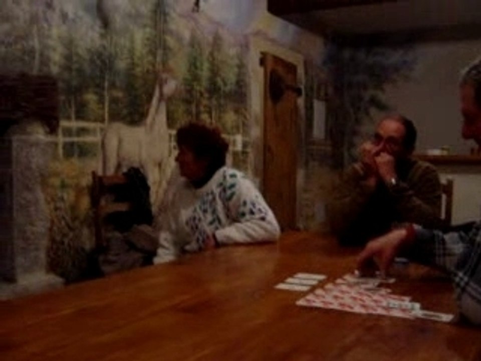 soirée au gîte