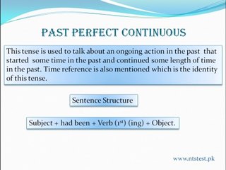 Past-Perfect-Continuous-Tense