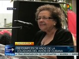 Recuerda Venezuela 38 años de atentado a vuelo de Cubana de aviación