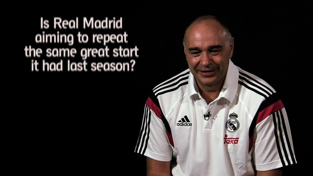 Pre-season interviews: Coach Pablo Laso, Real Madrid