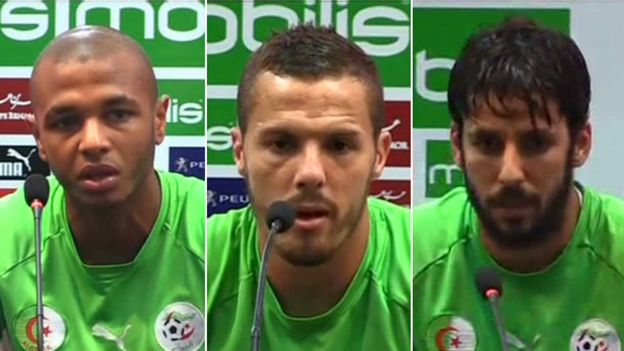 Brahimi, Mesbah et Zemmamouche répondent aux journalistes