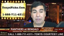 Cincinnati Bengals vs. Carolina Panthers Free Pick Prediction NFL Pro Football Odds Preview 10-12-2014