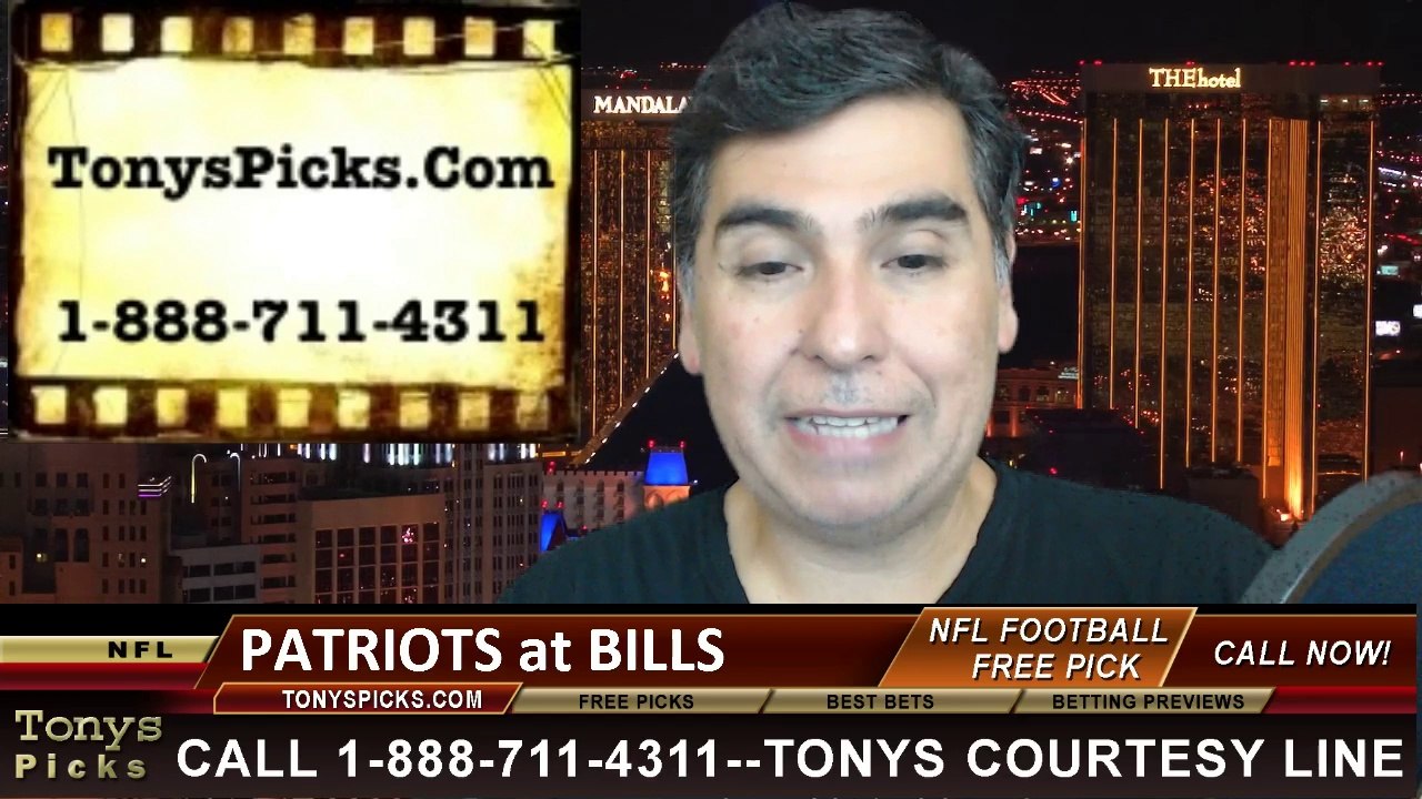 Buffalo Bills vs. New England Patriots Free Pick Prediction NFL Pro Football Odds Preview 10-12-2014