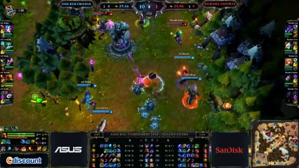 League of Legends - ASUS ROG Tournament - Qualifier 2  OSU REKTMANIA VS REMAKE