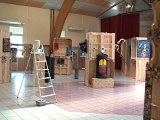 Visite rapide et panoramique de l'exposition, Festival d'Art Contemporain de Saint-Florent-sur-Auzonnet 2014