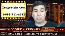 MLB Playoff Free Pick Prediction St Louis Cardinals vs. LA Dodgers Game 4 NLDS Odds Preview 10-7-2014