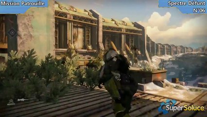 Destiny : Emplacements des 17 spectres défunts de la Terre