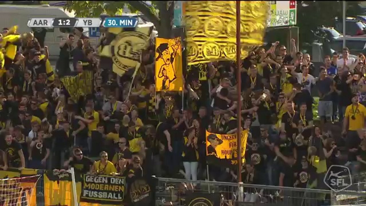 Aarau 1-2 Young Boys