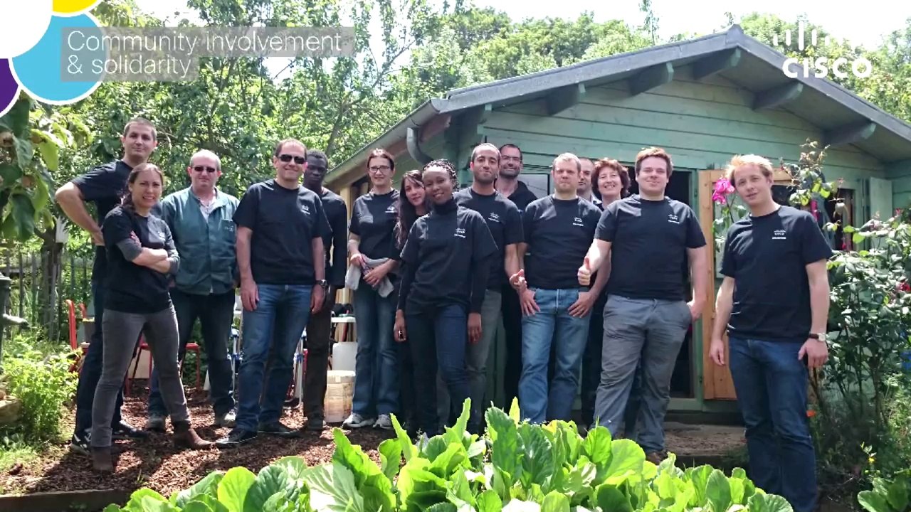 Employee Volunteers Initiate Creative CSR Activities in France