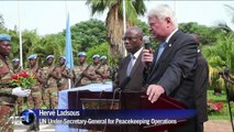 UN peacekeeping forces bury nine comrades fallen in Mali