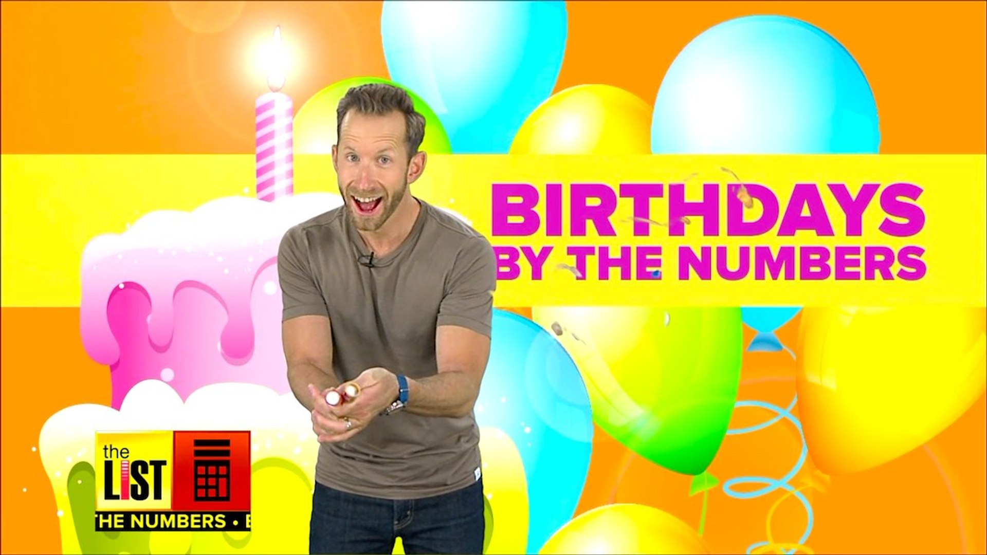 ⁣Birthdays By the Numbers