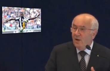 Pogba victime d'injures racistes par le président de la Fédération italienne de football
