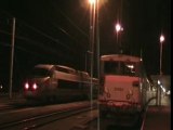 Train corail, tgv et locotracteur