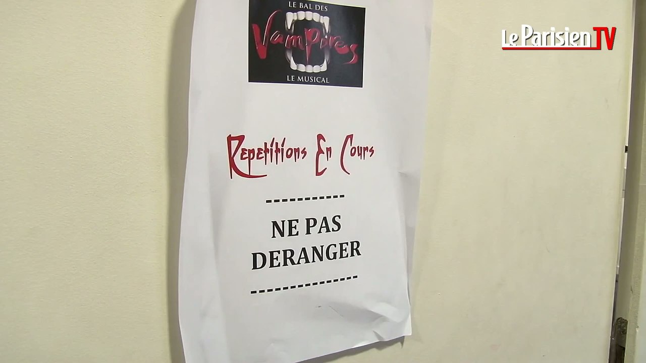 Polanski et ses vampires en pleine répétition à Paris