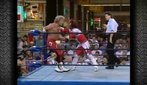 WCW Monday NITRO - 04/09/95 Flyin' Brian(Brian Pillman) vs. Jushin Liger