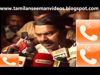 Seeman 20140719 Phone Interview on his Arrest on Melur Toll Gate Issue V3TS