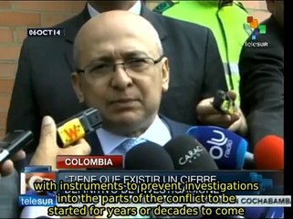 Colombia Attorney General to close paramlitary crime investigations