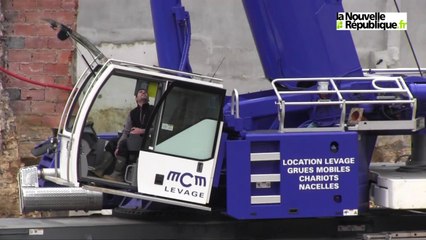 VIDEO. Flèche de grue : l'impressionnant montage