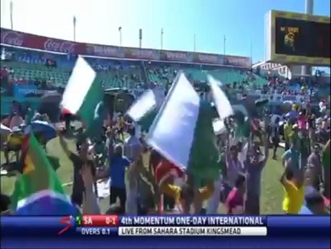 Wickets on the first bowl of the match by Waqar,Shoaib,Irfan n Wasim. Cricket/Pakistan