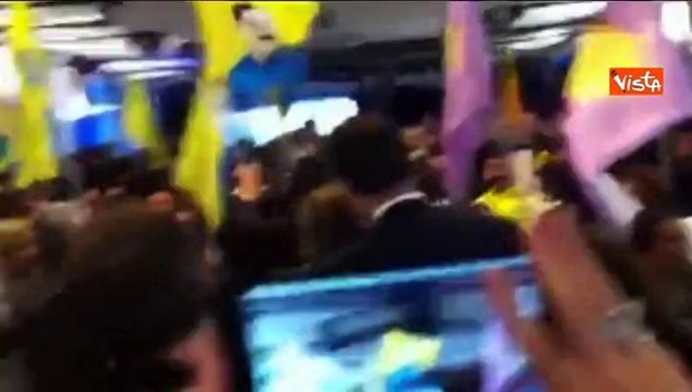 07-10-14 BRUXELLES SOSTENITORI CURDI FANNO IRRUZIONE AL PARLAMENTO UE IMMAGINI g01_18