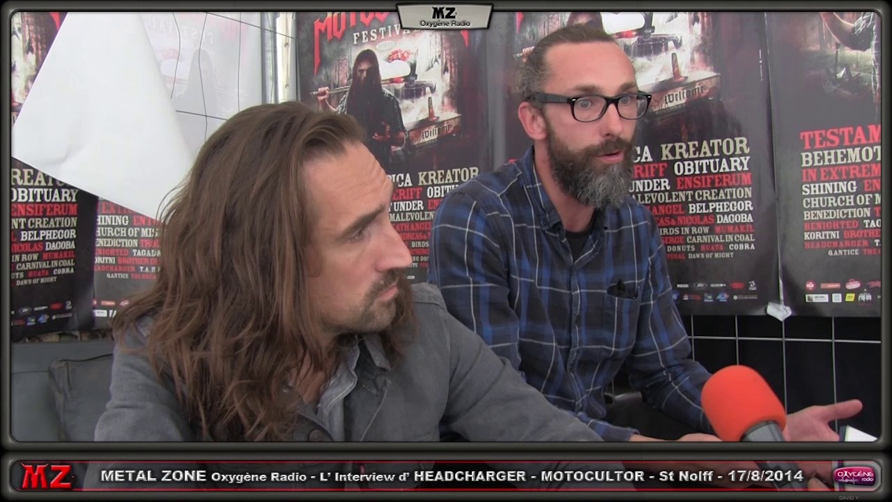 Metal Zone O.R - Headcharger, l'Interview - Motocultor 2014