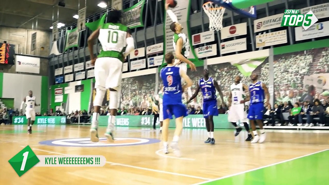 Top 5 - JSF Nanterre vs Paris-Levallois (06/10/14) (Pro A - J2)