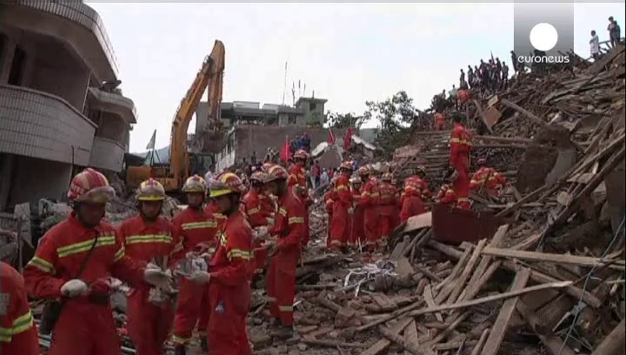 Schweres Erdbeben in China