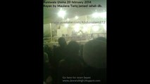 Maulana tariq jameel in Burewala ijtema 20 february 2014
