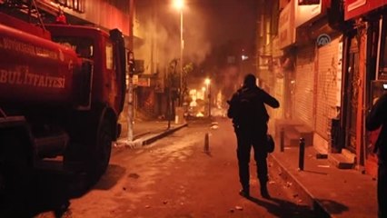 Işid Bahanesiyle İzinsiz Gösteriler - Okmeydanı (2)