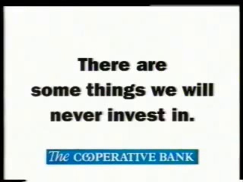 The Co-operative Bank - Wilkinson's Trees (1992, UK)