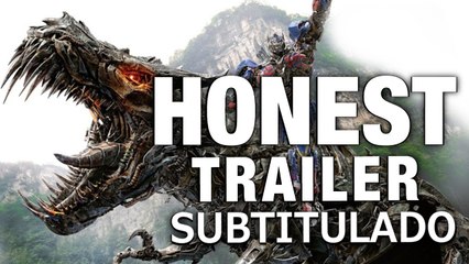 Honest Trailer SUBTITULADO | Transformers 4 (變形金剛4 灭绝重生) (HD) Mark Whalberg