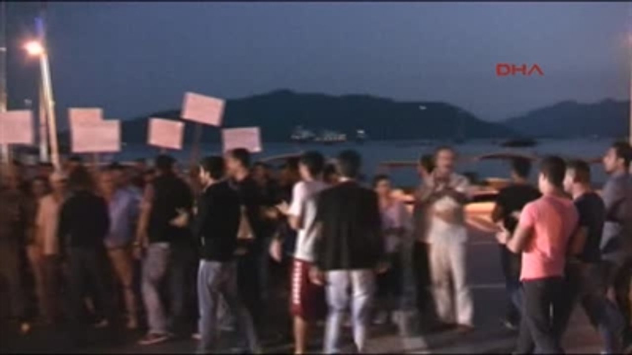 Marmaris'te Kobani Eylemi