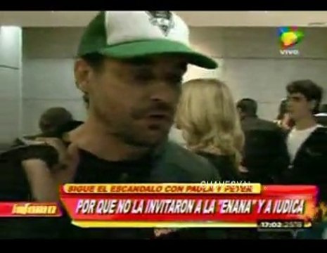 Pedro y Paula nota en Infama - 07 de Octubre