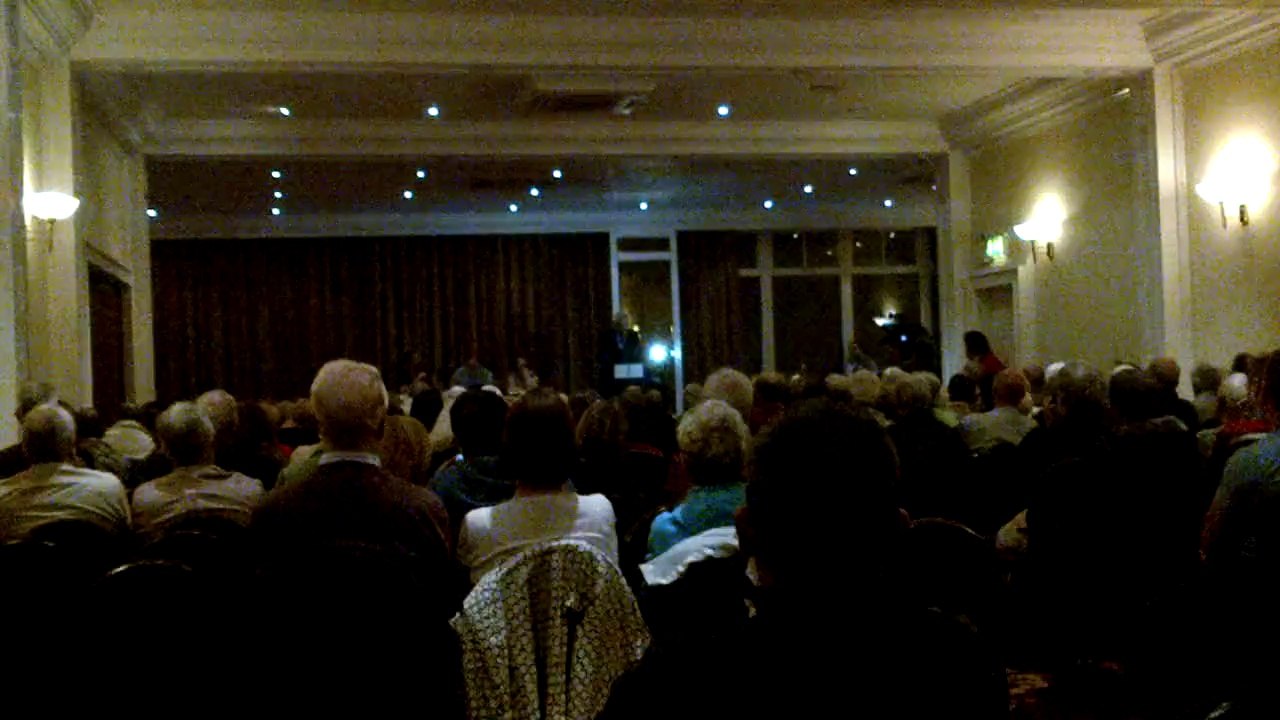 Raw Video. No To Water Charges. Anti-Austerity Alliance. Public Meeting, Cork. October 6 2014.