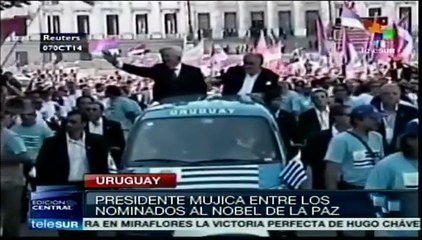 Pepe Mujica, nominado al Premio Nobel de la Paz