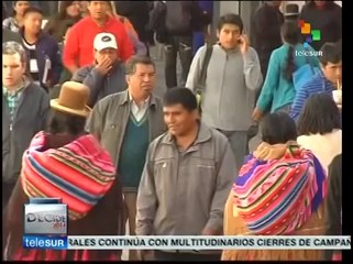 Bolivia adopta medidas para garantizar transparencia electoral