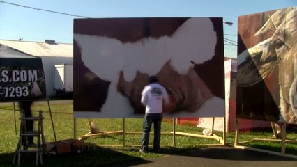 RC MURALS Timelapse at the Berlin Fair