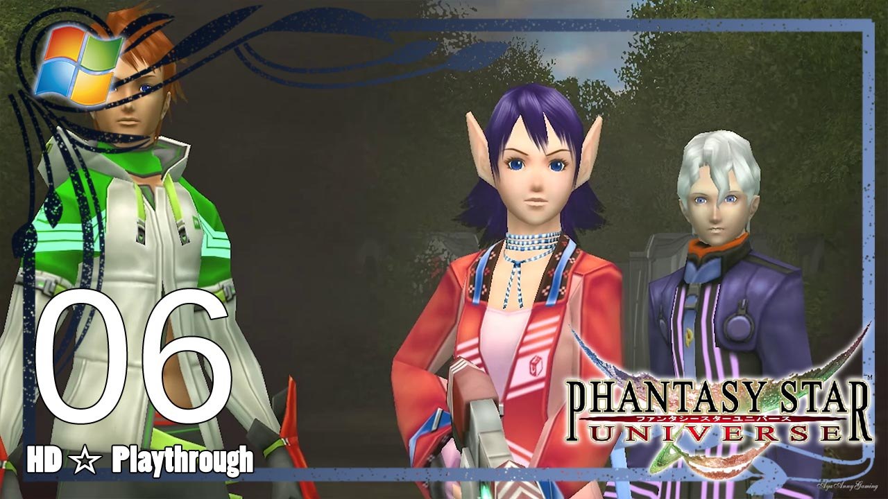Phantasy Star Universe 【PC】 - Story Playthrough Pt.6 「Chapter 2： Typical Lives」