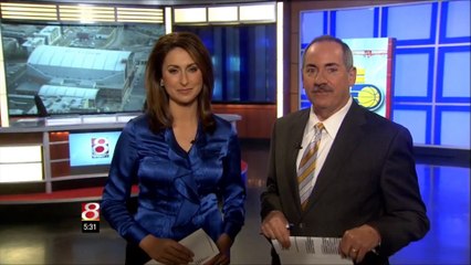 Brooke Martin - Satin Blouse Blue 8.10.2014