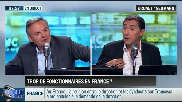 Brunet & Neumann : Y-a-t-il trop de fonctionnaires en France ? – 08/10