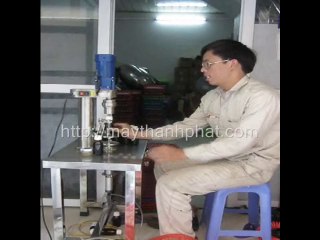 may xoay nap ban tu dong, máy xoáy nắp chai bán tự động