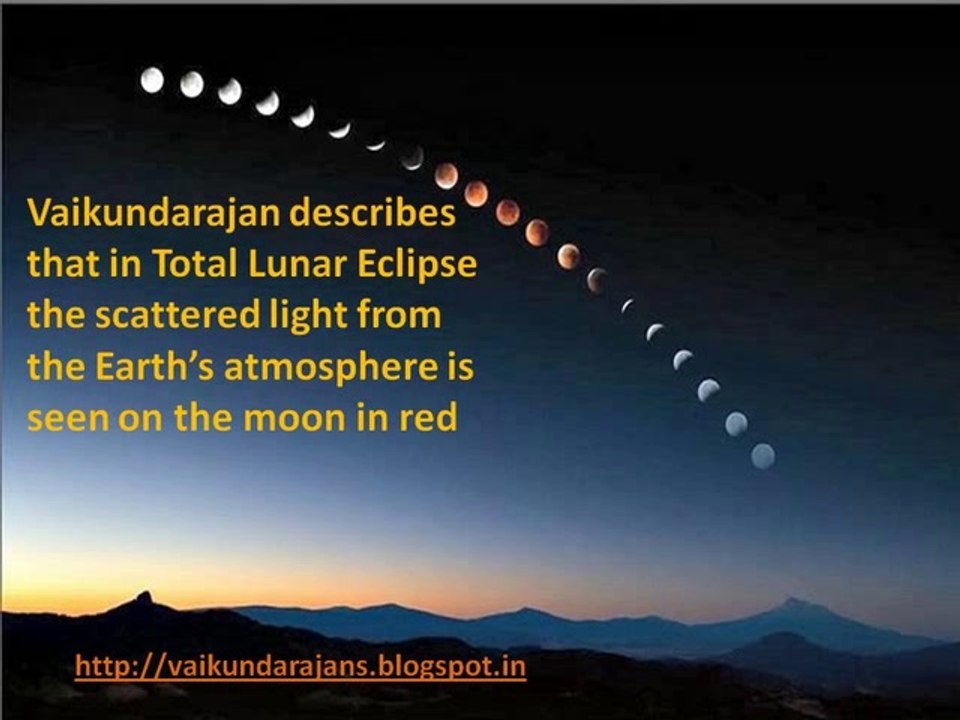 Vaikundarajan Tells You All You Need To Know About The Historic Total Lunar Eclipse Happening Today