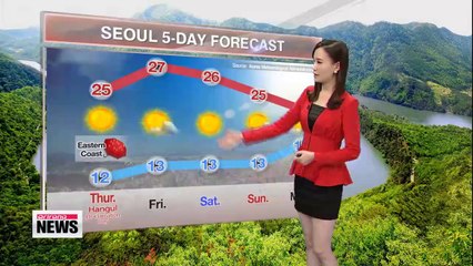 Perfect autumn weather forecast, first total lunar eclipse in three years