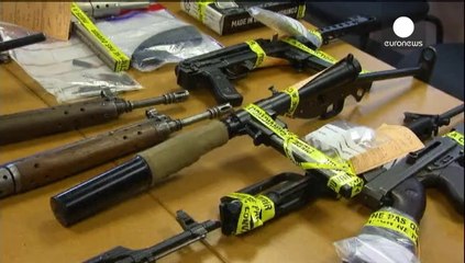 تفكيك شبكة لتجارة الاسلحة في فرنسا