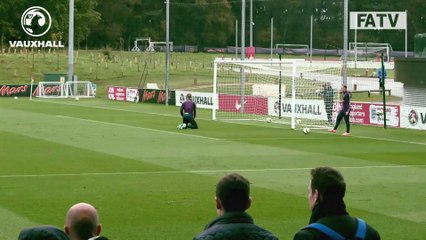 Henderson smashes superb long range goal past Hart | Inside Training