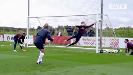 Fraser Forster prepares for San Marino | Video Diary