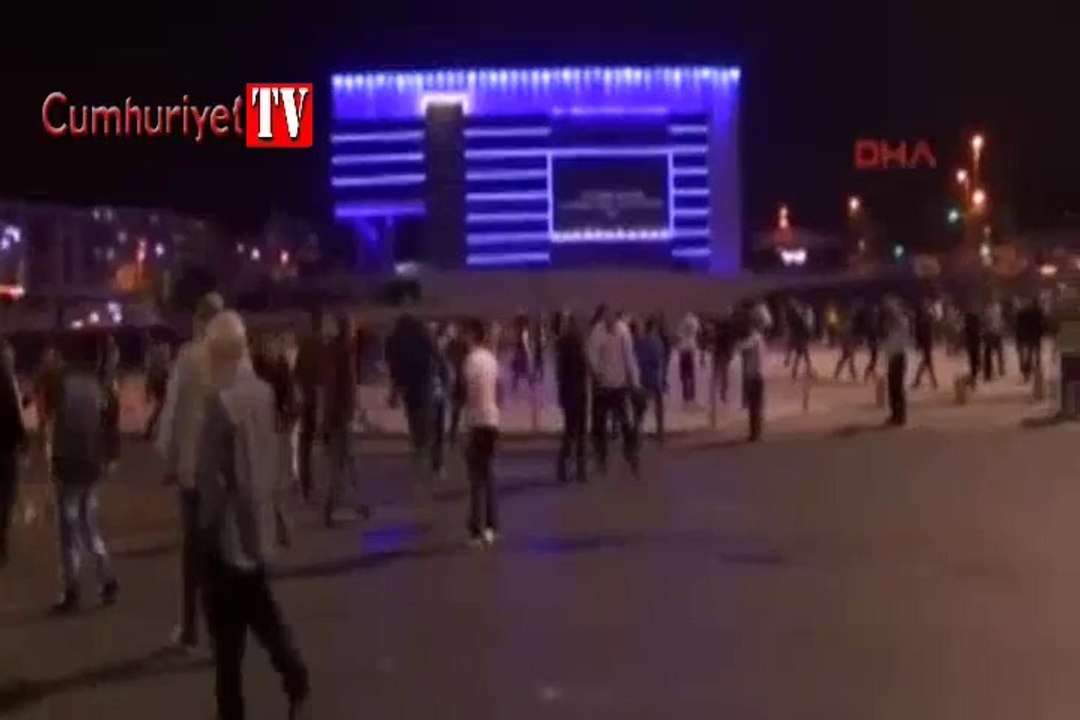 Zeytinburnu'nda Kobani eylemi