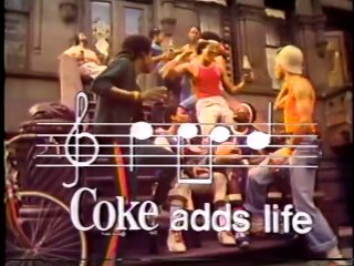 1976 : "Coke adds life"